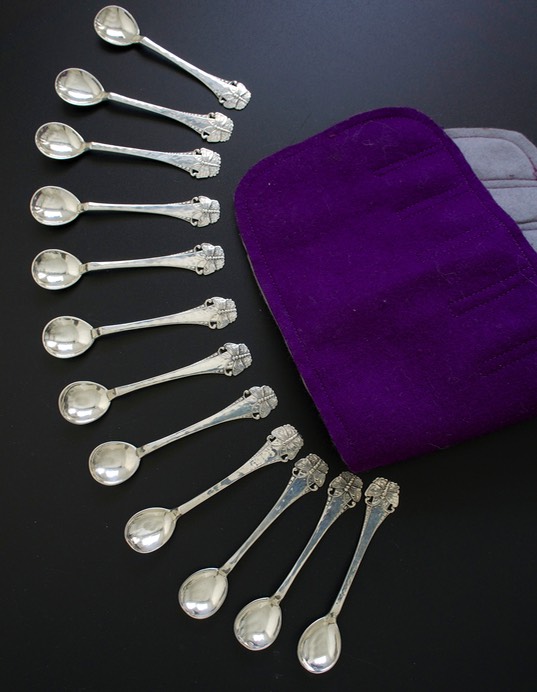 Art-Nouveau-Danish-Silver-Heise-Spoons-C