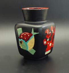 Cantagalli 1950's Modernist Ceramic Vase